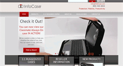 Desktop Screenshot of infocase.com