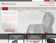 Tablet Screenshot of infocase.com